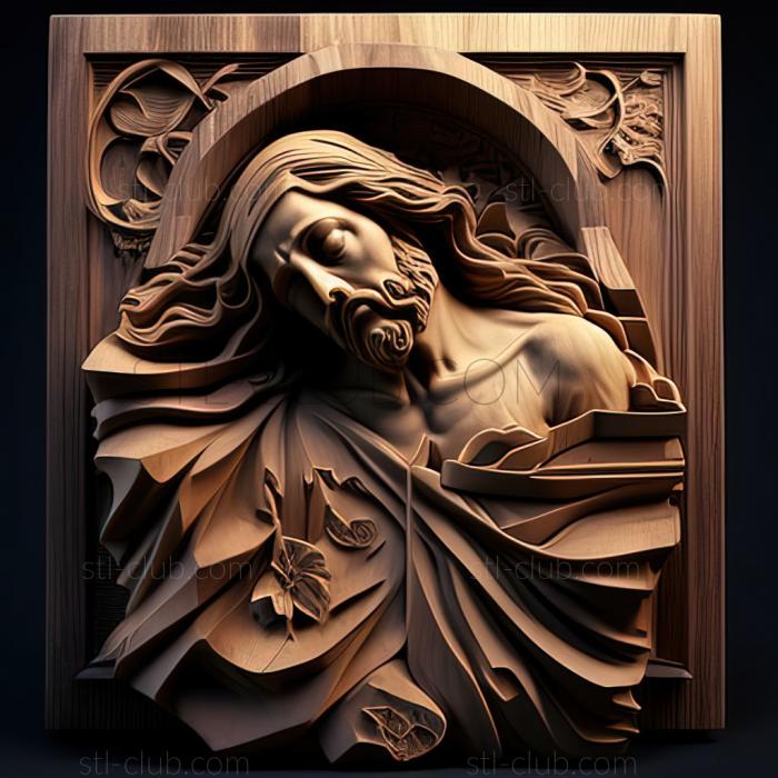 3D model st jesus (STL)